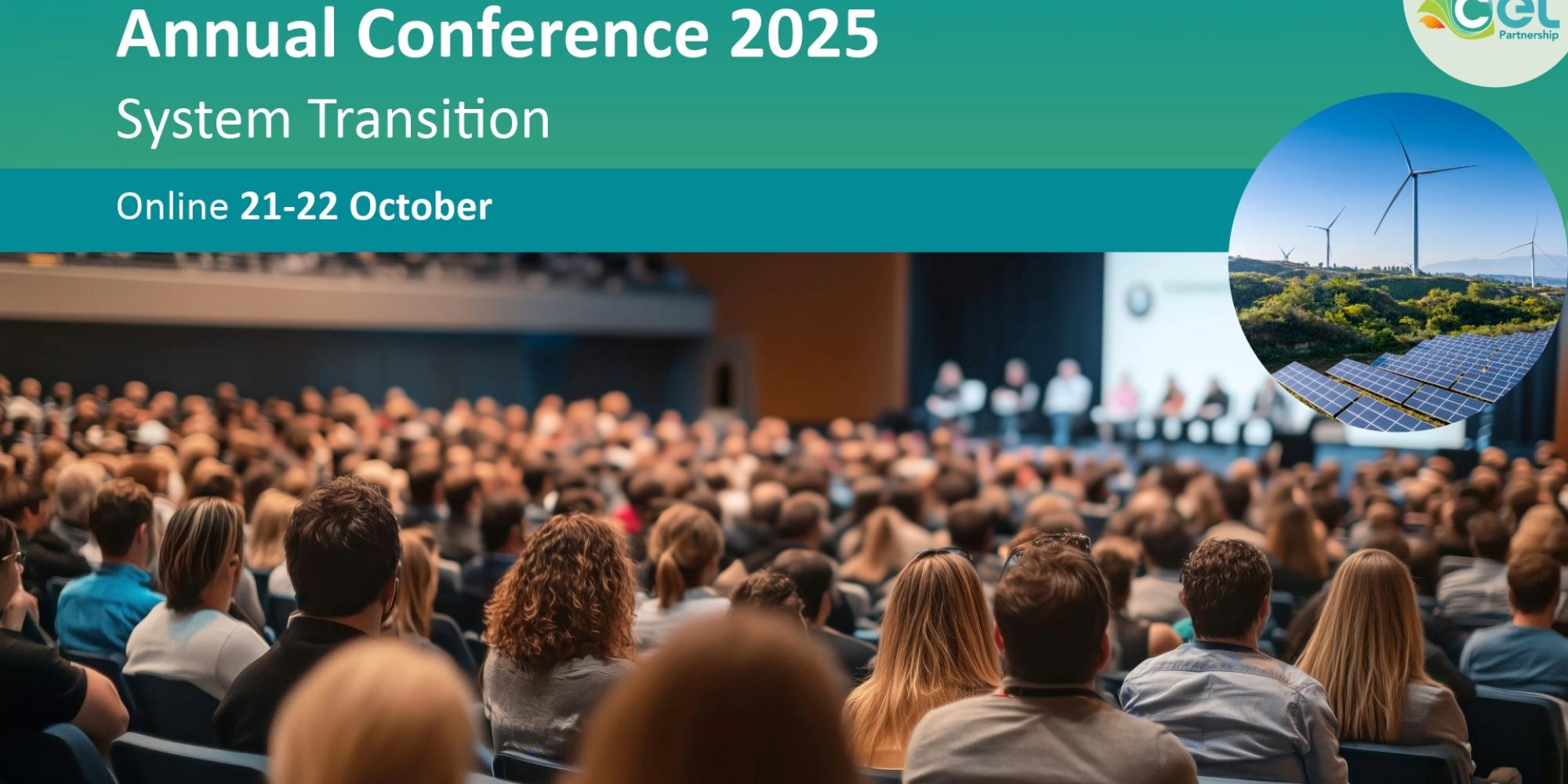 CETPartnership Annual Conference 2025 - System Transition