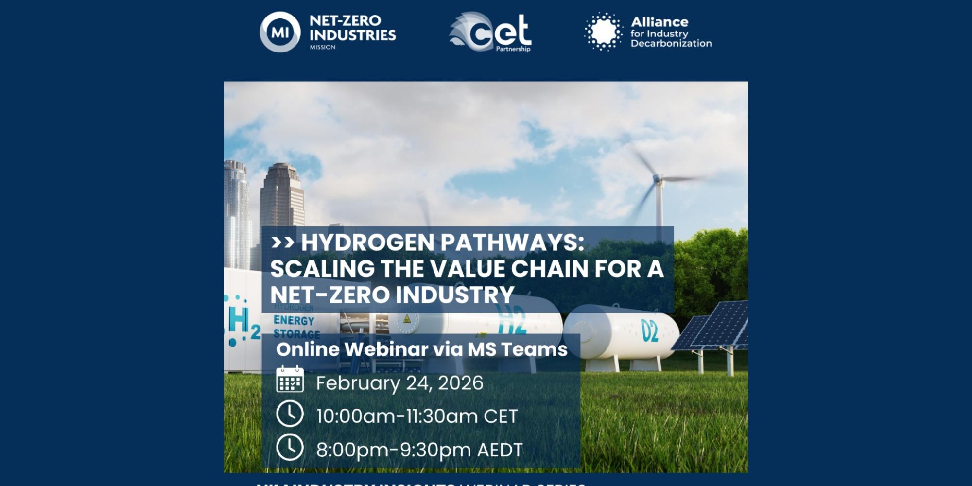 AFID-CETPartnership-NIM Webinar on Hydrogen