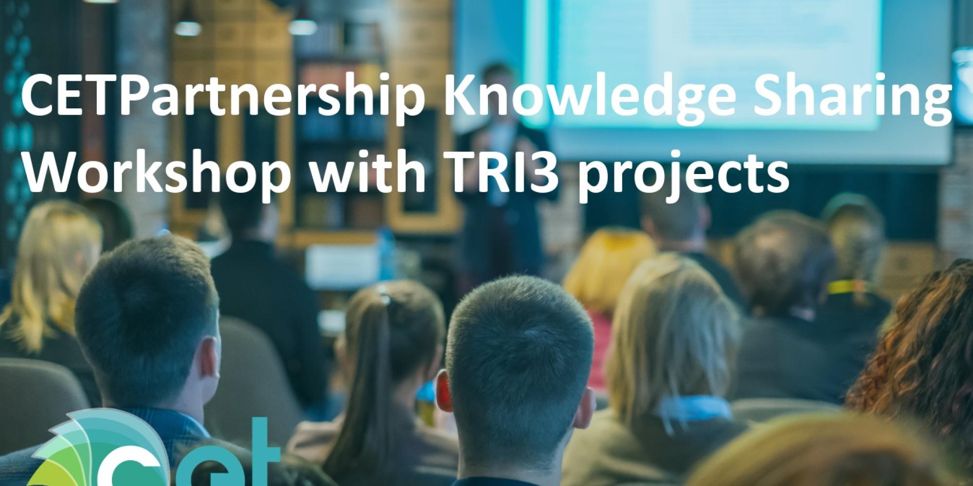 Knowledge Sharing Workshop with TRI 3 projects