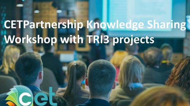 Knowledge Sharing Workshop with TRI 3 projects